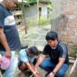 Terduka Pelaku BK alias BD Saat Diamankan Polsek Pamenang Polres Merangin. FOTO : IST.