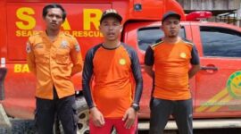 M. Yusuf Wibowo Komandan Pos Tim SAR Bungo (Tengah) saat dikonfirmasi. FOTO : Dhea