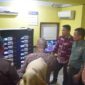 Kapenrem 042/Gapu Mayor Inf RM Hatta Saat Hadiri Launching Studio Monitoring, Call Center dan Website KPID. FOTO : Penrem