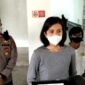 Kasat Reskim Polres Muaro Jambi AKP Shirlen Novuani Saat Pres Rilis. FOTO : Ist