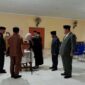 Kepala BKPSDM H. R. Gatot Suwarso, SH, MH bersama Pejabat Dilantik. FOTO : Ist