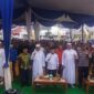 Gubernur Jambi H Al Haris didampingi Bupati H Anwar Sadat dan Wakil Bupati H Hairan serta H Abdul Hamid Anggota DPRD Jambi Dapil Tanjabbar - Tanjabtim beserta Unsur Forkopimda dan Para Nelayan, Minggu (6/11/22). FOTO : Bas/LT