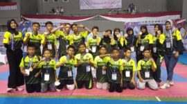 Manager dan Para Atlet yang berlaga di Kejurwil 2 Sumsel Taekwondo Championship 2022. FOTO : Ist