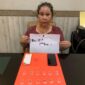 Wanita Inisial LM (41) Ditangkap Satresnarkoba Polresta Jambi. FOTO : HMS/Ist/Dhea