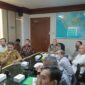 Rapat terkait konflik Masyarakat 9 Desa dengan PT DAS di Jakarta di ruang rapat Deputi V/Kamtibmas Kemenko Polhukam, Senin (13/3/23). FOTO : Ist