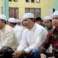 Bupati H. Anwar Sadat didampingi Wakil Bupati H. Hairan saat Safari Ramadhan di Masjid Sabilal Huda Kelurahan Teluk Nilau. FOTO : Prokopim