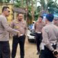Dir Lantas Polda Jambi Kombes Pol Dhafi bersama BPJN, Kapolres Batanghari Cek Perbaikan Jalan. FOTO : DHEA