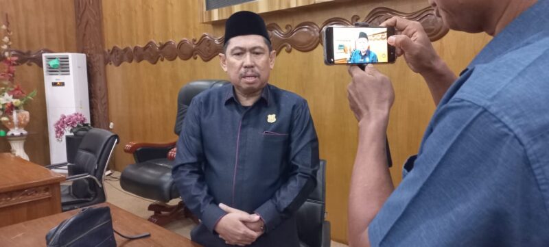 Ketua DPRD Tanjung Jabung Barat H. Abdullah, SE. FOTO : Ist
