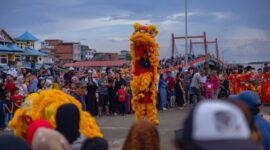 Kegiatan kesenian di kawasan WFC guna menarik minat Masyarakat atau Wisatawan saat Liburan Idul Fitri. FOTO : Dok. Pokdarwis 