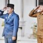 Bupati Tanjung Jabung Barat Drs H Anwar Sadat, M. Ag Inspektur Upacara Peringatan Harkitnas 2023. FOTO : Prokopim