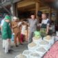 Sekda Tanjab Barat Ir H Agus Sanusi, M. Si Sidak Pasar Pantau Harga Komoditi Menjelang Idul Adha 1444 Hijriyah, Selasa (27/6/23). FOTO : Put/Ist 