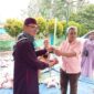 Ketua PWI Provinsi Jambi hadir Saat Sembelih 3 Hewan Qurban, Kamis (29/6/23). FOTO : Panitia.