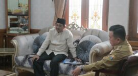 Bupati Drs H Anwar Sadat, M. Ag koordinasikan tata niaga pinang dengan Gubernur Jambi DR H Al Haris, S. Sos, MH, Selasa (4/7/23). FOTO : Prokopim 