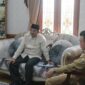 Bupati Drs H Anwar Sadat, M. Ag koordinasikan tata niaga pinang dengan Gubernur Jambi DR H Al Haris, S. Sos, MH, Selasa (4/7/23). FOTO : Prokopim 