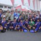 Bupati H Anwar Sadat bersama Atlet Sepakbola  dan Official. FOTO : Ist 