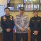 Ketua Senkom Mitra Polri Kabupaten Tebo Eko Nur bersama Anggota audiensi dengan Kasat Binmas PolresTebo, Kamis (20/7/23). FOTO : WT