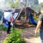 Anggota Polresta Jambi Sat Hancurkan 3 Base Camp Narkoba di Wilayah Kota Jambi. FOTO : HMS/Dhea