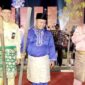 Sekda Tanjung Jabung Barat Ir H Agus Sanusi, M. Si saat menghadiri festival Batanghari Kharisma Event Nusantara. FOTO : Ist