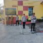 Kompol Jan Manto Hasiholan Sianturi, SH, SIK, MH menyampaikan materi sosialisasi bertajuk ayo bangun integritas 