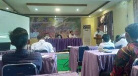 Sosialisasi Peremajaan Kelapa Sawit Pekebun, Kepala Disbunnak : Pasar Butuh Sawit Berkualitas. FOTO : Ist