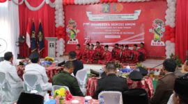 Rangkaian kegiatan penyerahan SK Remisi 17 Agustus 2023. FOTO : Humas 
