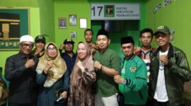 H Abdurrahman bersama istri, Para Caleg dan Kader PPP Tanjung Jabung Barat beserta panitia lomba. FOTO : Dok PPP