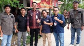 Pj Bupati Muaro Jambi Bachyuni Deliansyah bersama Pengurus SMSI Muaro Jambi. FOTO : Dhea