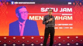 Menteri Hukum dan Hak Asasi Manusia (Menkumham), Yasonna H. Laoly. FOTO : daw/kad