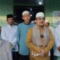 Bupati Tanjung Jabung Barat H Anwar Sadat didampingi Sekda H Agus Sanusi saat melaksanakan kegiatan safari subuh. FOTO : Prokopim 