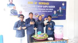 H Hairan, SH bersama Pengurus dan Ketua sayap Garpu Partai NasDem. FOTO : Dok NasDem