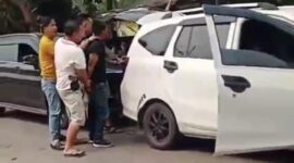 Saat Tim Pemberantasaan BNNP Jambi Tangkap Kurir Narkoba Asal Malaysia. [FOTO : IST/Viryza]