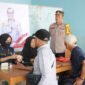 Kegiatan Bakti Kesehatan Bagian SDM Polres Tanjab Barat, Jum'at (3/11/23). FOTO : Hmsres Tjb 