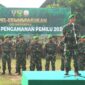 Kegiatan Apel Gelar Pasukan di Lapangan Makorem 042/Gapu : FOTO : Dok/Penrem 042 Gapu
