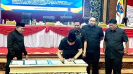 DPRD Provinsi Jambi Gelar Rapat Paripurna KUPA dan PPAS Perubahan APBD 2024. FOTO : HMS