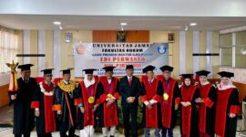 Ketua DPRD Jambi, Edi Purwanto Raih Gelar Doktor dengan IPK 4.00 di Universitas Jambi. FOTO : HMS