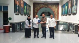 Ketua DPRD Provinsi Jambi Terima Kunjungan Kerja Kakanwil KemenHam Jambi. FOTO : VIRYZHA