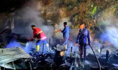 Kebakaran di Bram Itam: Dua Rumah dan Satu Toko Hangus Dilalap Api