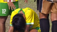 Perebutan Juara 3, Tanjab Barat Tertinggal 1 Gol dari Muaro Jambi. FOTO : LT