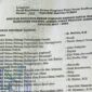 Lampiran Surat Keputusan DPP Partai NasDem perihal susunan pengurus DPD Partai NasDem Tanjab Barat. FOTO Ist