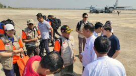 Bantuan Kemanusiaan dari Indonesia Telah Tiba di Myanmar. (FOTO : Biro Infohan Setjen Kemhan)
