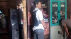 Respon Aduan Masyarakat, Unit Polsek Sekernan Geledah Lokasi Perjudian Togel. FOTO : Humas PJM