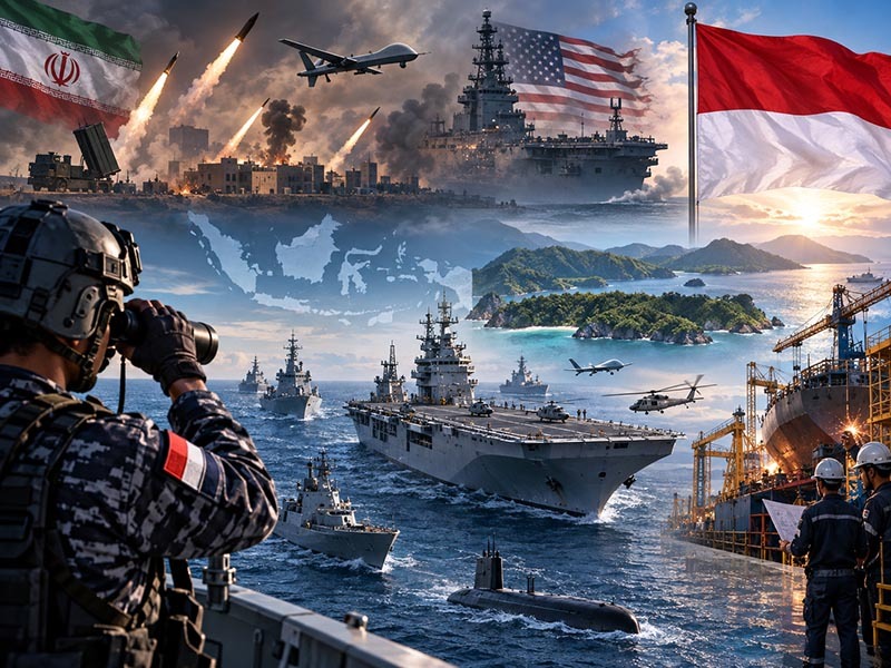 Indonesia Harus Belajar dari Iran: Membangun Kekuatan, Bukan Sekadar Membeli Kegagahan. (FOTO : Dok. Ilustrasi/LT)