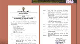 Dok. Intruksi Wali Kota Jambi Nomor 18/INS/IX/HKU/2022. GRAFIS : Ist