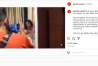 Viral! Di Instagram Suami di Jambi Grebek Istri dengan Pria Lain di Hotel. FOTO : Tangkapan Layar