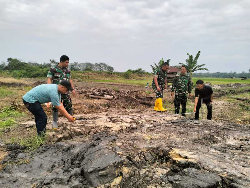 Kegiatan Peninjauan Oprimasi Lahan. FOTO : Pentjb