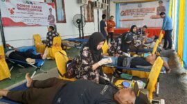 Kegiatan Donor Darah Hari Bhakti Adhyaksa. FOTO : LT