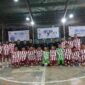 Bupati Anwar Sadat bersama Ketua ASKB PSSI, KONI, AFKAB dan Perwakilan Disparpora serta Pemain Futsal.