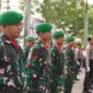 Prajurit TNI Kodim 0419/Tanjab peserta Upacara Hari Keaaktian Pancasila