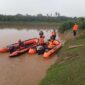 Tim SAR gabungan saat bersiap-siap melakukan penyisirian Sungai pencarian terhadap korban (Dok SAR)