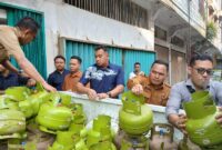 Puluhan Tabung Gas Elpiji 3 Kilogram diamankan dari Pangkalan Primkoppabri (Dok LT)